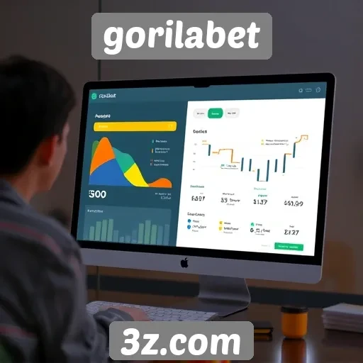 Avaliação da interface do usuário do site gorilabet